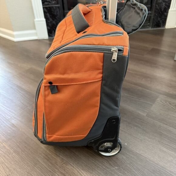 Eagle Creak HC2 Hovercraft Carry-on Roller Luggage Wheeled Tote Orange - Picture 5 of 10